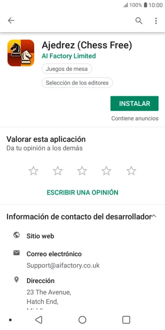 Pulsa la tecla de inicio para terminar y regresar a la pantalla de inicio.