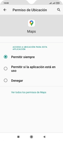 Pulsa el ajuste deseado.