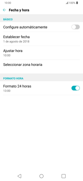 Pulsa el indicador junto a 