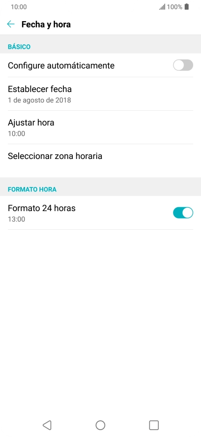 Pulsa el indicador junto a 