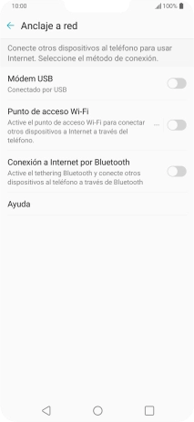 Pulsa Punto de acceso Wi-Fi.
