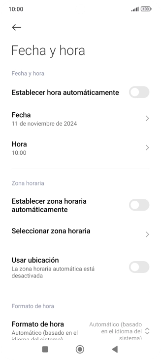 Pulsa el indicador junto a 