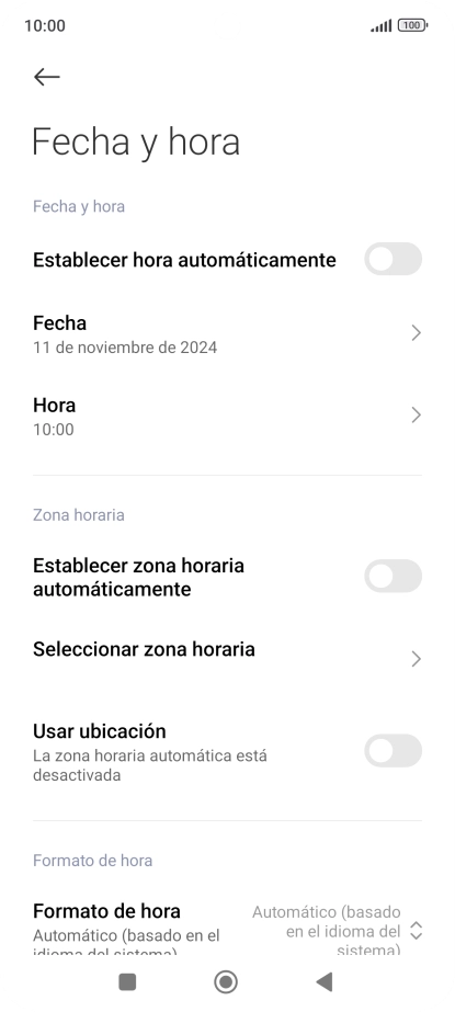Pulsa el indicador junto a 