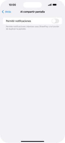 Pulsa el indicador junto a 