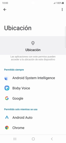 Pulsa la app deseada.