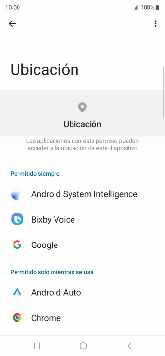 Pulsa la app deseada.