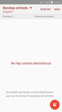 Si aparece en la pantalla esta imagen, tu cuenta de correo electrónico ha sido reconocida y configurada automáticamente. Sigue las indicaciones de la pantalla para introducir más información y terminar la configuración.