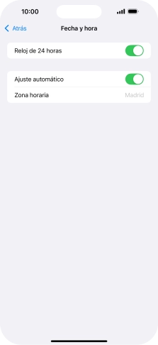 Desliza el dedo hacia arriba desde la parte inferior de la pantalla para terminar y volver a la pantalla de inicio.