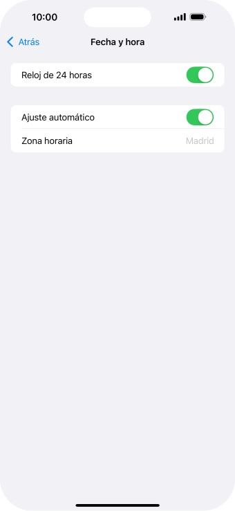 Desliza el dedo hacia arriba desde la parte inferior de la pantalla para terminar y volver a la pantalla de inicio.