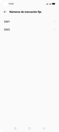 Pulsa la tarjeta SIM deseada.