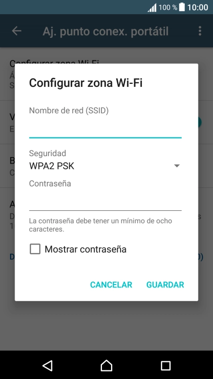 Pulsa en el campo bajo 