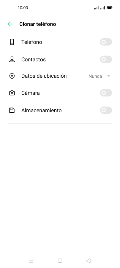 Pulsa la lista desplegable junto a 