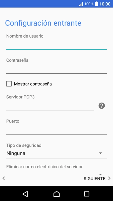 Pulsa en el campo bajo 