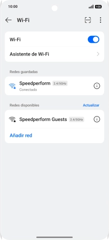 Desliza el dedo hacia arriba desde la parte inferior de la pantalla para terminar y volver a la pantalla de inicio.