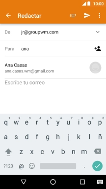 Pulsa el contacto deseado.