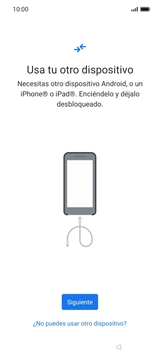 Pulsa Siguiente.