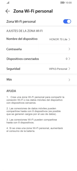 Desliza el dedo hacia arriba desde la parte inferior de la pantalla para terminar y volver a la pantalla de inicio.