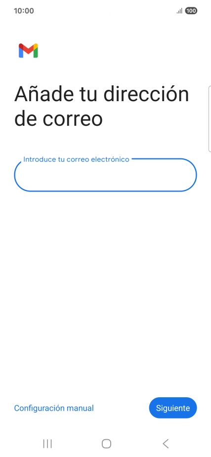 Pulsa Siguiente.