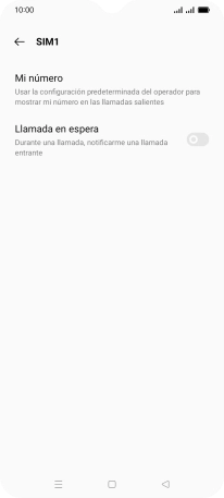 Pulsa el indicador junto a 