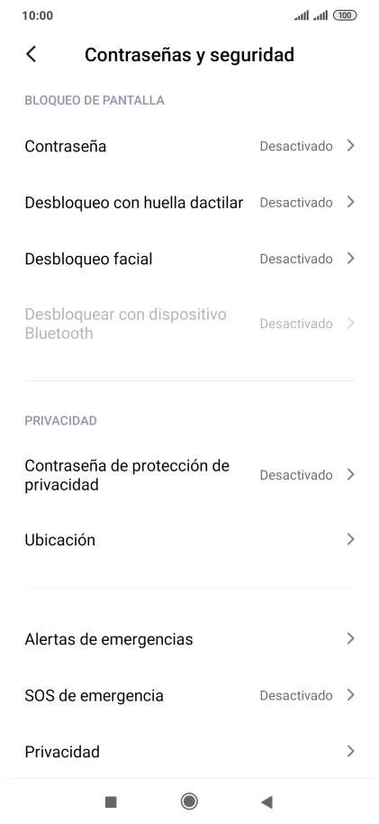 Pulsa Ubicación.
