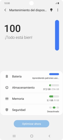 Pulsa Batería.