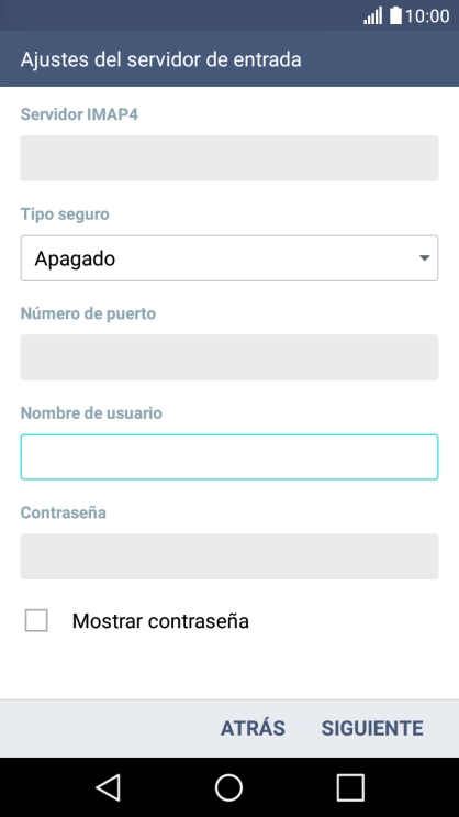 Pulsa SIGUIENTE.