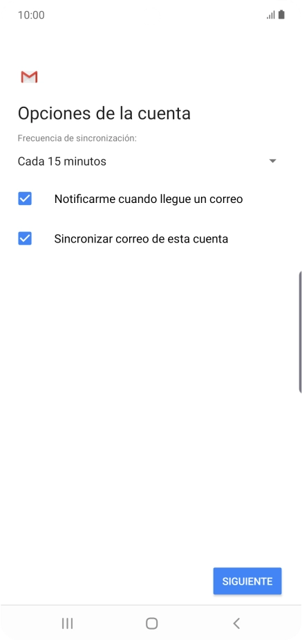 Pulsa la lista desplegable bajo 