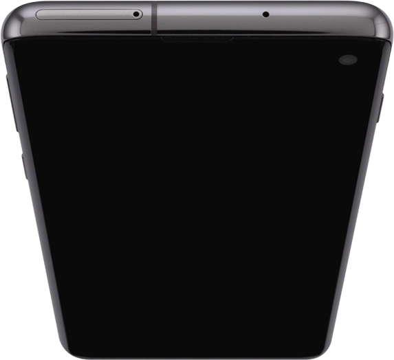 Introduce la herramienta de apertura en el orificio del contenedor de tarjetas.