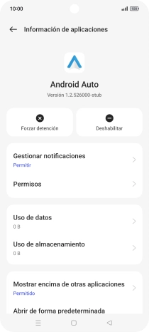 Pulsa Permisos.