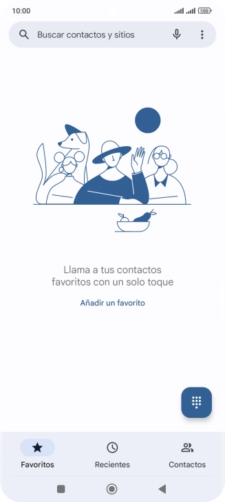 Pulsa el icono de menú.