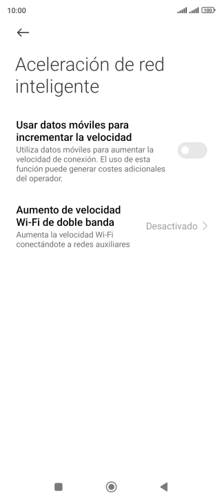 Pulsa el indicador junto a 