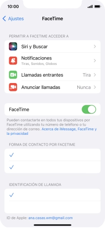 Pulsa el indicador junto a 