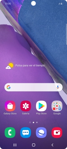 Cuando el icono de carga de batería aparece en la pantalla, el teléfono se está cargando.