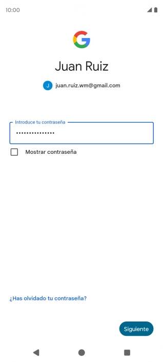 Pulsa Siguiente.