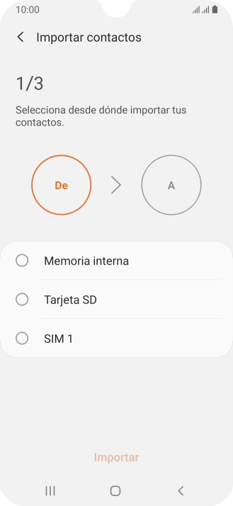 Pulsa el nombre de la tarjeta SIM.