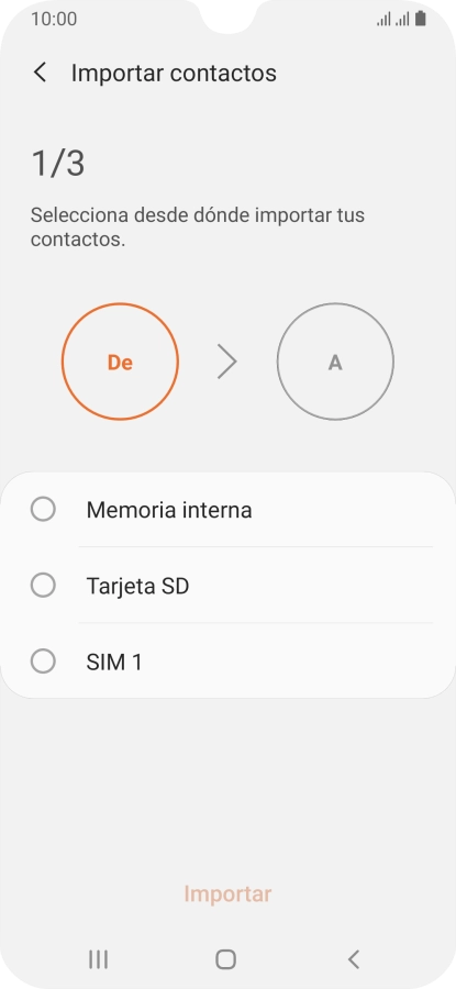 Pulsa el nombre de la tarjeta SIM.