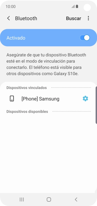 Pulsa la tecla de inicio para terminar y regresar a la pantalla de inicio.