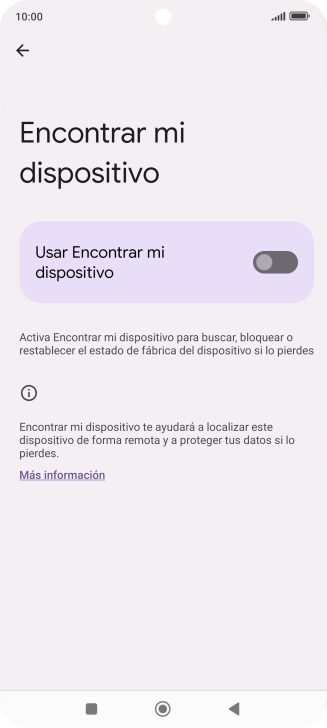 Pulsa el indicador junto a 