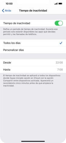 Pulsa la flecha hacia la izquierda.