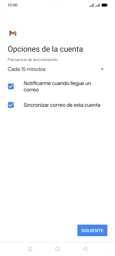 Pulsa la lista desplegable bajo 