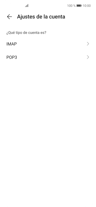 Pulsa IMAP.