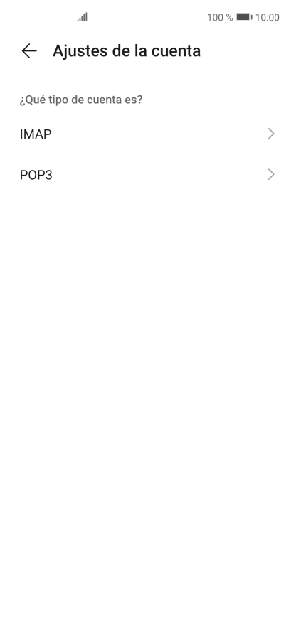 Pulsa IMAP.