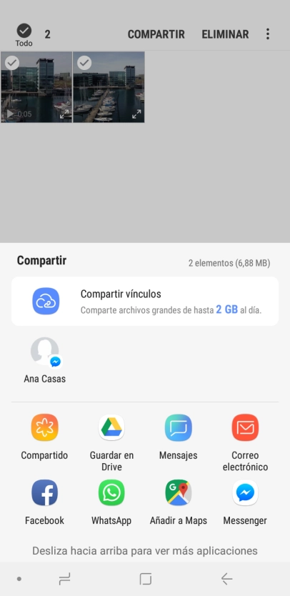 Pulsa Guardar en Drive.