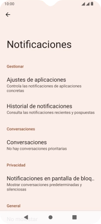 Pulsa Ajustes de aplicaciones.