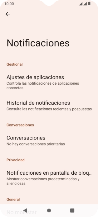Pulsa Ajustes de aplicaciones.