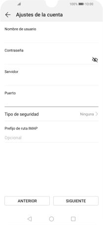 Pulsa Tipo de seguridad.