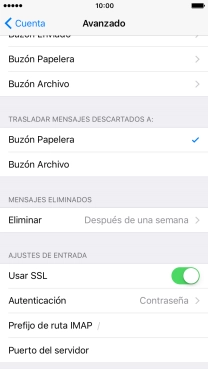 Pulsa el indicador junto a 