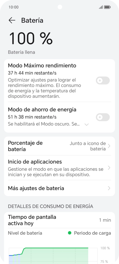 Pulsa el indicador junto a 