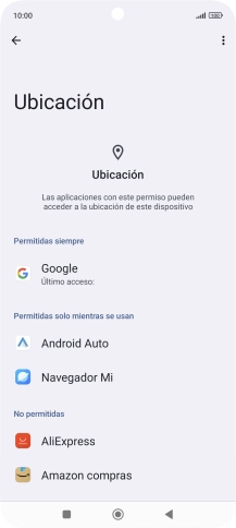 Pulsa la app deseada.