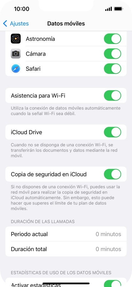 Pulsa el indicador junto a 